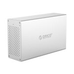 Orico honeycomb series ws200ru3 sata 3, 5 pouces usb 3. 0 dual bays alloy hdd / ssd enclosure with raid, ...