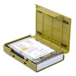 Orico php - 35 3. 5 pouces sata hdd case disque dur disque protger la bote de couverture (vert arme) ...