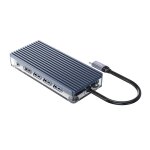 Orico wb - 11p 10 en 1 hub transparent type - c