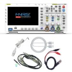 Oscilloscope numrique fnirsi 2 en 1  double canal, bande passante de 100 m, gnrateur de signal d'chantill ...