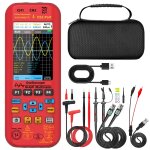 Oscilloscope numrique portatif  double canal bside o9 50 mhz, source de signal multimtre, spcifications ...