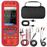 Oscilloscope numrique portatif  double canal bside o9 50 mhz, source de signal multimtre, spcifications ...