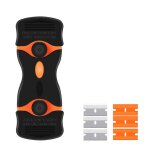 Outil de nettoyage pour raclette  colle  double tte (orange)
