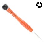 Outil de rparation professionnel outil ouvert 0, 8 x 30 mm pointe pentacle tournevis (orange)