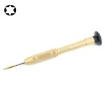 Outil de r�paration professionnel outil ouvert 25mm t3 tournevis � t�te hexagonale (or)