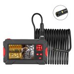 P30 8mm 1080p ip68 endoscope num�rique �tanche � �cran de 4, 3 pouces � double cam�ra, longueur: 5 m ...
