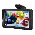 P701s 7 pouces portable cran tactile sans fil navigateur de voiture intelligent carplay bluetooth image ...