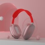 P9 bluetooth 5. 1 casque sans fil subwoofer soutenir la carte aux / tf (rouge)
