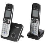Panasonic kx - tg6812gb noir