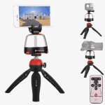 Tte panoramique puluz electronic  rotation  360 degrs + support de trpied + pince gopro + pince ...