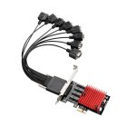 Pcie to db9 rs232 convertisseur de carte de jonction pci - e express express