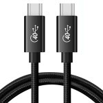 Pd 100w usb - c / type - c sur usb - c / type - c thunderbolt 4 c�ble de donn�es complet de la fonction, ...