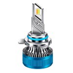 Phare � led tricolore 50 w en alliage d'aluminium � double tube de cuivre, ampoule : 9012