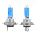 Phare de voiture halogène h7, lumière blanche de 2400 lumens, 12v / 100w 6000k Phare de voiture halogène h7, lumière blanche de 2400 lumens, 12v / 100w 6000k