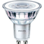 Philips lot de 6 ampoules led classic gu10 36d 4, 6w 2700k