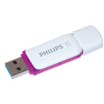Philips usb 3. 0 64gb snow edition pourpre