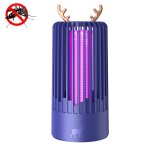 Photocatalyseur domestique mosquito mosquito intrieur usb mute shock mosquito lampe (pierre prcieuse ...