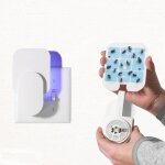 Piège à mouches rechargeable enfichable pour mouches, mites, moucherons et autres insectes volants avec ... Piège à mouches rechargeable enfichable pour mouches, mites, moucherons et autres insectes volants avec ...