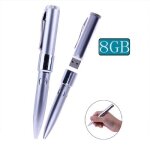 Pilote de stylo usb2. 0 de 8 go (argent)
