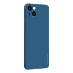Pinwuyo touching s�rie tpu de tpu en silicone liquide pour iphone 13 (bleu)
