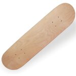 Planche  roulettes  quatre roues 8 couches en rable double surface de planche  roulettes surleve, ...