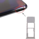 Pour plateau de carte sim galaxy a70 + plateau de carte micro sd (argent)