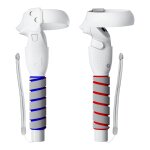 Poignée de jeu pour manette meta quest 2 pour jouer à beatsaber baseball Poignée de jeu pour manette meta quest 2 pour jouer à beatsaber baseball