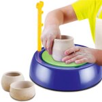Portable mini bricolage manuel électrique porcelaine poterie enfants art éducation artisanat Portable mini bricolage manuel électrique porcelaine poterie enfants art éducation artisanat