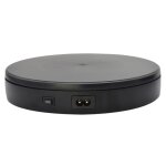 Pr�sentoir de plateau tournant �lectrique de 22 cm, accessoires de prise de vue vid�o en direct, plate ...