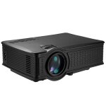 Projecteur led ly - 50 1800 lumens 1280x800 home cinma avec tlcommande, prise en charge av & usb & ...