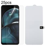 Protecteur d'écran complet pour motorola moto g14, 25 pièces, film hydrogel antidéflagrant Protecteur d'écran complet pour motorola moto g14, 25 pièces, film hydrogel antidéflagrant