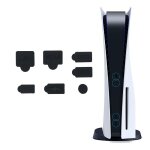 Pour ps5 2 ensembles 7 pi�ces / ensemble bouchon anti - poussi�re protecteur anti - poussi�re en silicone ...