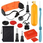 Puluz 14 en 1 kit de combinaison de accessoires de surf (bobber hand grip + eponge flottante + boucle ...
