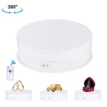 Puluz 15cm vitesse de r�glage tableau de platine touristique rotative, charge: 3kg (blanc)