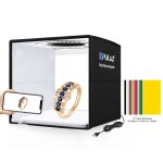 Puluz 25cm pliable bague de cri de cri de cri  led d'clairage de photo de tente de studio + tampon ...