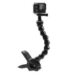 Puluz action sports cameras jaws flex clamp mount pour gopro hero5 / 4 session / 4 / 3 + / 3 / 2 / 1