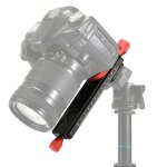 Puluz curseur de rail de mise au point macro tte de trpied pour support de plaque de dgagement rapide ...