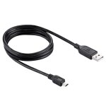 Puluz mini 5pin usb sync data charging cable pour gopro hero4 / 3 + / 3, longueur: 1m