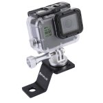 Puluz support de support fixe � l alliage d aluminium avec adaptateur et vis � tr�pied pour gopro hero5 ...