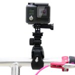 Puluz support de guidon de v�lo de moto avec tr�pied et vis pour gopro hero5 / 4 / 3 + / 3 / 2 / 1 (noir) ...