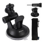 Puluz support de tasse d aspiration pour voiture avec vis et trpied adaptateur et sac de rangement pour ...