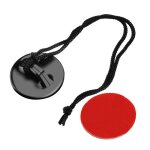 Puluz surf snowboard buckle safety tethers strap avec 3m sticker vhb mount pad pour gopro hero5 / 4 / ...