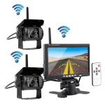 Pz - 607 - w - 2 2 caméras de sécurité de moniteur 2. 4ghz véhicule sans fil, caméra de vision arrière ... Pz - 607 - w - 2 2 caméras de sécurité de moniteur 2. 4ghz véhicule sans fil, caméra de vision arrière ...