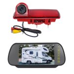 Pz463 camra de vue tanche  170 degrs pour voiture + moniteur de vision arrire 7 pouces pour renault ...