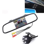 Pz603 moniteur vido de voiture hd auto parking led vision nocturne ccd invers camra de recul avec ...