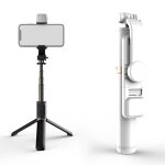 Q03s remplir le support de t�l�phone mobile bluetooth selfie bluetooth selfie bluetooth (blanc)