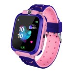 Q12b montre intelligente  cran couleur de 1, 44 pouces pour enfants, prise en charge du positionnement ...