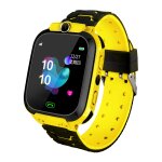 Q12b montre intelligente  cran couleur de 1, 44 pouces pour enfants, prise en charge du positionnement ...