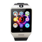 Q18s 1. 54 pouces ips cran mtk6260a bluetooth 3. 0 smart watch tlphone, podomtre / rappel sdentaire ...
