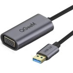 Qgeem qg - ua07 - a convertisseur vid�o multi - affichage � transfert haute vitesse usb 3. 0 vers vga ...